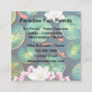 Buscar koi tarjetas de visita Floral