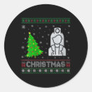 Buscar fea pegatinas Santa claus