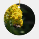 Buscar flores amarillas adornos Abeja