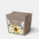 Buscar girasoles amarillos cajas para regalos Para ella
