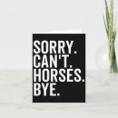 Buscar funny horse tarjetas Amante de los caballos