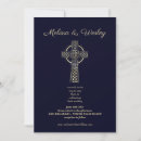 Buscar celta boda invitaciones Dorado
