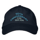 Buscar aniversario bordadas gorras Para él