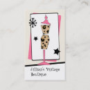 Buscar tienda del vintage tarjetas de visita Boutique