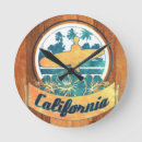 Buscar tabla hawaiana relojes de pared Retro