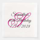 Buscar calientes servilletas Rosa fuerte