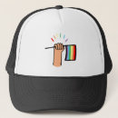 Buscar bandera del arco iris camionero gorras Lgbtq