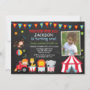 Buscar del carnaval invitaciones de cumpleaños Circo