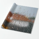 Buscar gotas papel de regalo Exterior