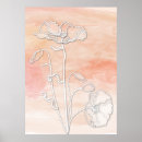 Buscar amapolas abstractas posters Floral