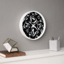 Buscar clef agudo relojes de pared Amante de la música