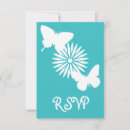 Buscar aguamarina tarjetas rsvp Turquesa