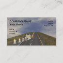 Buscar carril tarjetas de visita Camino