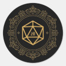Buscar d20 pegatinas Dragones