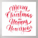 Buscar feliz año nuevo posters Acuarela