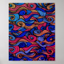 Buscar punto azul posters Patrón