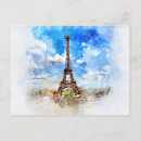 Buscar torre eiffel del vintage postales Retro