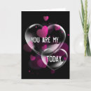 Buscar corazón de neón tarjetas Negro