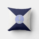 Buscar ancla azul cojines Blanco