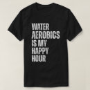 Buscar aerobic camisetas Amante de la natación