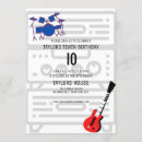 Buscar guitar invitaciones Fiesta