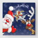 Buscar ren relojes de pared Santa