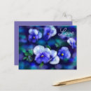 Buscar flores azules postales General y unisex