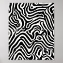Buscar blanco y negro abstracto posters Simple