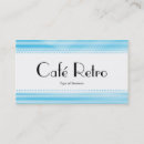 Buscar café retro tarjetas de visita Patrón