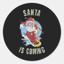 Buscar snowboard pegatinas Santa claus