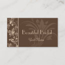 Buscar volutas tarjetas de visita Floral