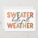 Buscar clima tarjetas Otoño
