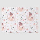 Buscar corazones y flores papel de seda Bebé