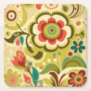 Buscar diseño retro posavasos Para ella