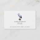 Buscar cigüeña tarjetas de visita Maternidad