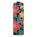 Buscar flores rojas y amarillas tazas Rojo