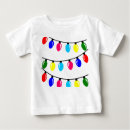 Buscar luces de navidad camisetas Rojo
