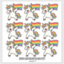 Buscar unicornio gay pegatinas Desfile de orgullo