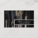 Buscar cepillo del maquillaje tarjetas de visita Clientes