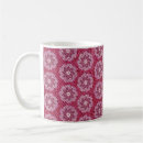 Buscar algodón tazas Rojo