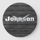 Buscar madera gris relojes de pared General y unisex