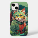 Buscar gatos elegantes iphone fundas Gatito