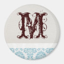 Buscar damask imanes Monograma