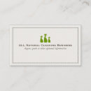 Buscar natura tarjetas de visita Limpieza