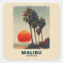 Buscar vintage travel pegatinas California
