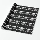 Buscar calaveras papel de regalo Piratas