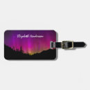 Buscar aurora etiquetas para maletas Luces del norte