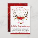 Buscar ornamento del invitaciones de navidad Ornamentos