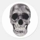 Buscar calavera pegatinas Blanco