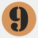 Buscar número 9 pegatinas Para todos